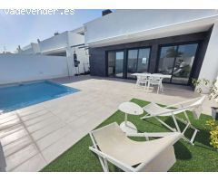Chalet individual moderno a tan solo 500m del mar