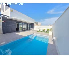 Chalet individual moderno a tan solo 500m del mar