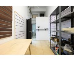 Alquiler local comercial con garaje y almacén