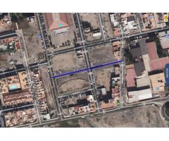 Parcela urbana en el centro del tablero