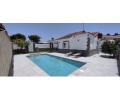 Fantástico chalet independiente con piscina privada