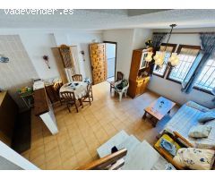 Bungalow pareado 3 dormitorios, 2 baños, sótano y solarium a 300 m de la playa en Torrevieja (Alican