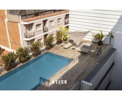 Atico dúplex con piscina privada en Sant Gervasi, Barcelona