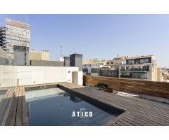 Atico dúplex con piscina privada en Sant Gervasi, Barcelona