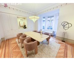 Magnifico y excepcional piso de 510m2 con 4 suites y 2 salones. Completamente reformado.
