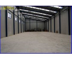 Se alquila nave industrial de 600 m2. en poligono de Fortuna