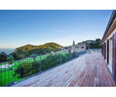 FANTÁSTICA VILLA DE LUJO CON CASA DE INVITADOS Y VISTAS AL MAR EN ESTELLENCS