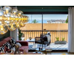 ACOGEDOR APARTAMENTO CON VISTAS AL MAR EN EL TERRENO