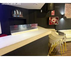 BAR DE COPAS CON MÚSICA EN BUENA ZONA DE OCIO