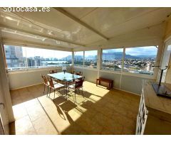 Atico duplex 3 dormitorios primera línea playa en Calpe (Costa Blanca)
