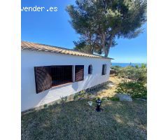 Chalet reformado con vistas al mar