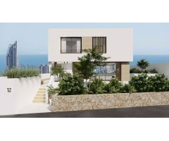 ▷Villa con Vistas al Mar en Finestrat, Costa Blanca