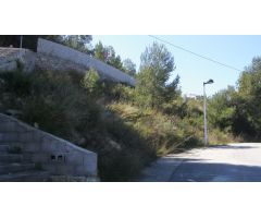 Parcela con bonitas vistas al valle en Moraira - Benimeit