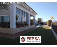 ALQUILER ANUAL DE FANTASTICO CHALET EN UNA SOLA PLANTA EN EL CAMINO VIEJO DE ROTA
