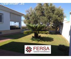 ALQUILER ANUAL DE FANTASTICO CHALET EN UNA SOLA PLANTA EN EL CAMINO VIEJO DE ROTA