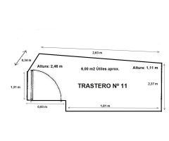 TRASTEROS en VENTA - ZARAGOZA - ARRABAL - SOBRARBE (REF.: 00653)