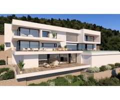 Villa vista al mar con piscina privada en Cumbres del Sol Benitachell