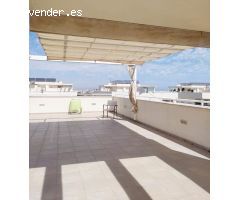 ÁTICO DÚPLEX CON GRAN TERRAZA EN RESIDENCIAL CON PISICINA EN LA PLAYA DE PILES!