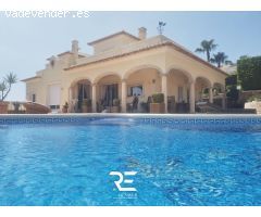 EXCLUSIVA VILLA DE LUJO EN LA SELLA !! VISTAS AL MAR, CAMPO DE GOLF Y MAXIMA PRIVACIDAD !!