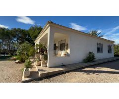 PARCELA DE 5000M CON CASA CHALET ,A 3KM DE LA PLAYA Y GOLF  ,CAMPOAMOR