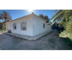 PARCELA DE 5000M CON CASA CHALET ,A 3KM DE LA PLAYA Y GOLF  ,CAMPOAMOR
