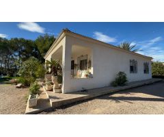 PARCELA DE 5000M CON CASA CHALET ,A 3KM DE LA PLAYA Y GOLF  ,CAMPOAMOR