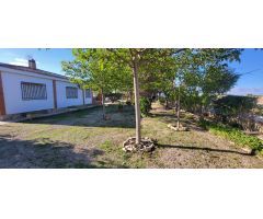 SE VENDE PARCELA CON CASA, 3 DORMT. 1BAÑO, PISCINA, BARBACOA, GARAJE, ARBOLES, CERCA DE LA PULGOSA