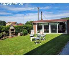 CHALET INDIVIDUAL ZONA SOLARES- ACCESIBLE -GARJE , TXOKO Y PISCINA