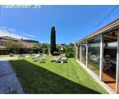 CHALET INDIVIDUAL ZONA SOLARES- ACCESIBLE -GARJE , TXOKO Y PISCINA