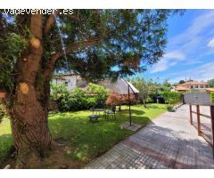 CHALET INDIVIDUAL ZONA SOLARES- ACCESIBLE -GARJE , TXOKO Y PISCINA