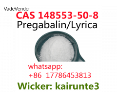 high quality Pregabalin/Lyrica CAS 148553-50-8 powder Kairunte3 bmk pmk 99% pruity
