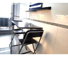 Piso Exterior Amueblado en San Juan Bautista con Piscina y Gimnasio