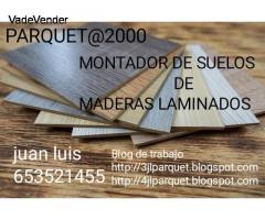 Montaje de suelos laminados