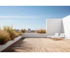 Piso bajo de dos dormitorios con jardin