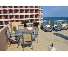 Excelente atico duplex en primera linea de playa