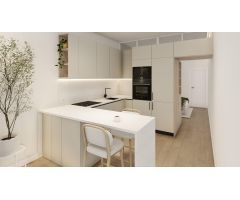 Moderno apartamento listo para entrar a vivir en planta baja en Vistalegre