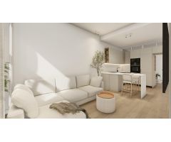 Moderno apartamento listo para entrar a vivir en planta baja en Vistalegre