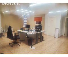 ALQUILER DE NAVE  CON ALTILLO Y OFICINAS EN CATARROJA