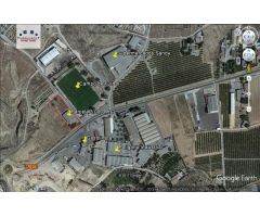 Nave 500 mt2 en Parcela 3.000 mt2 entrada Abaran- JUNTO CAMPO FUTBOL.