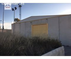 Nave 500 mt2 en Parcela 3.000 mt2 entrada Abaran- JUNTO CAMPO FUTBOL.