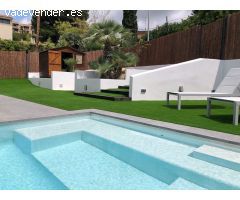 Preciosa casita con jardín y piscina privados en Vallpineda