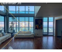 Magnífico ático duplex con tza. con pisicina privasa y vistas frontales a mar