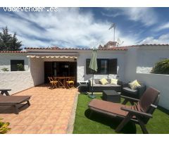Bungalow con 2 terrazas y piscina comunitaria para EL VERANO