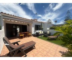 Bungalow con 2 terrazas y piscina comunitaria para EL VERANO