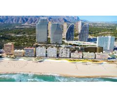 Nuevos Apartamentos de playa en Benidorm, playa de Poniente