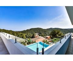 Impresionante villa moderna en una ubicación privilegiada con vistas al mar