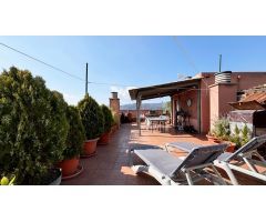 Ático con terraza y vistas panorámicas en Santa Maria del Camí