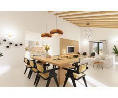 Proyecto de una casa de planta baja lujosa y piscina