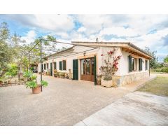 Finca rústica con piscina, jardín y zona de cultivo en Son Espanyol