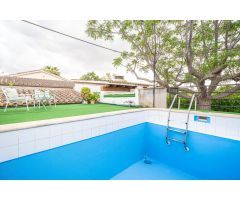 Finca rústica con piscina, jardín y zona de cultivo en Son Espanyol